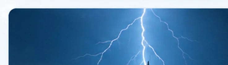 Descarga atmosférica próxima a rede elétrica
